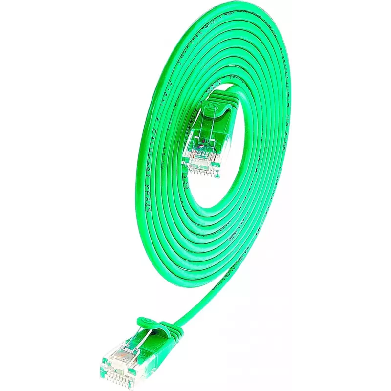 Wirewin Triotronik U/UTP Cat6 cable de red 3 m verde PKW-LIGHT-K6 3.0 GN