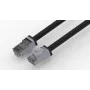 Wirewin cable de red para exterior Cat.6A S/FTP PUR anti-UV negro 0,25 m PKW-OUT-SF-K6A-PUR 0,25