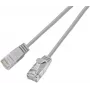 Wirewin SLIM KAT6A 10 Gigabit cable de red Light redondo, U/UTP, Ø 3,6 mm, gris (SLIM-L-UU-K6A 0.25)