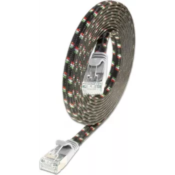 Wirewin Triotronik PKW-TOUGH-STP-K6 1.0 Cat6 U/FTP Cable de conexión, RJ45 macho a macho, 1 m, gris