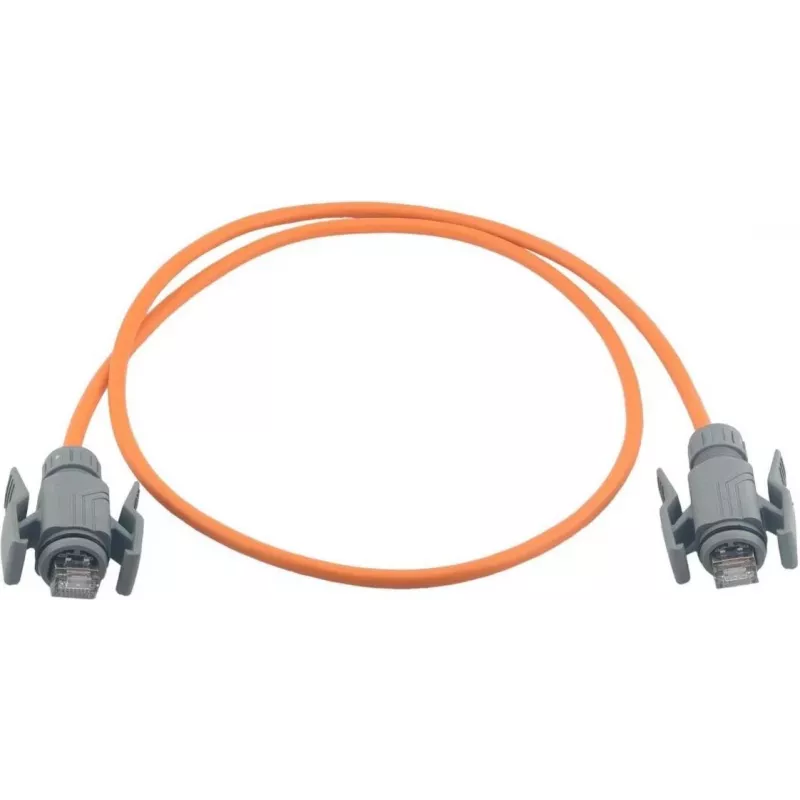 Wirewin cable de red industrial Cat6a S/FTP PUR, 5 m, naranja, IP67 RJ45 PKW-I2-SF-K6A-PUR 5.0 OR