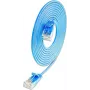 Wirewin SLIM-L-UU-K6A 0.1 BL Cat6a U/UTP Slim Cable de conexión, 10 Gbps, azul