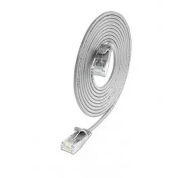 Wirewin SLIM KAT6A 10 Gigabit cable de red Light redondo, U/UTP, Ø 3,6 mm, gris (SLIM-L-UU-K6A 1.5)