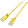 Wirewin SLIM KAT6A 10 Gigabit cable de red ligero redondo, U/UTP, Ø 3,6 mm, amarillo (SLIM-L-UU-K6A 3.0 YE)
