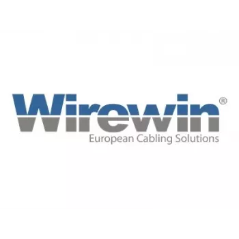 Wirewin cable de red Light U/FTP Cat 6a blanco 0,1 m cable redondo blindado PoE flexible fino PKW-LIGHT-STP-K6A 0.1 WS