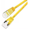 Cable de red SLIM KAT6A 10 Gigabit Light Wirewin, 1,0m, U/FTP, Ø 3,8mm, amarillo, pack de 90, apantallado (SLIM-LS-K6A 1.0 YE 90)