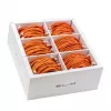 Wirewin SLIM-LS-K6A 0.5 OR 90 Cable de red Slim Cat.6A U/FTP, 0,5m, naranja, pack de 90