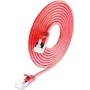 Cable de red SLIM KAT6A 10 Gigabit Light Wirewin, U/FTP, 3,8mm, rojo, 0,15m PKW-LIGHT-STP-K6A 0.15 RT