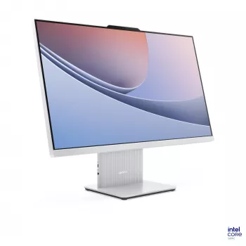Lenovo IdeaCentre AIO 27 PC todo en uno, 27" FHD táctil, Intel Core Ultra 7 256V, 16 GB, 1 TB SSD, Windows 11, gris nube F0JW001TPB