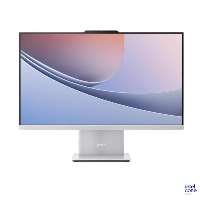 Lenovo IdeaCentre AIO 27 PC todo en uno, 27" FHD táctil, Intel Core Ultra 7 256V, 16 GB, 1 TB SSD, Windows 11, gris nube F0JW001TPB