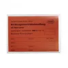 DURABLE 213419 Fundas transparentes para documentos A7, 105 x 74 mm, pack de 10