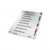 DURABLE Índice de archivador formato completo en blanco con portada Seguros DIN A4
