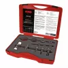 RUKO 109006K juego de sacabocados para tornillos, 10 piezas, en maletín de plástico