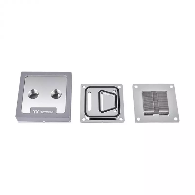 Bloque de agua para CPU Thermaltake Pacific W8 plateado