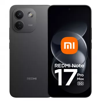Xiaomi Redmi Note 17 Pro Max 8GB RAM 512GB de almacenamiento 5G Dual SIM negro NFC