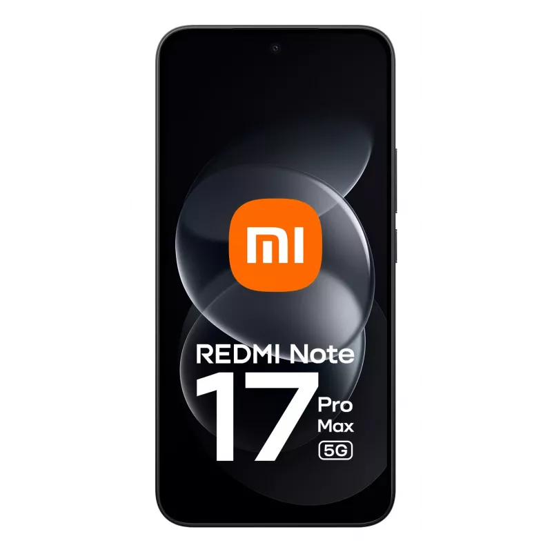Xiaomi Redmi Note 17 Pro Max 8GB RAM 512GB de almacenamiento 5G Dual SIM negro NFC