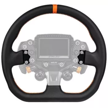 Aro de volante de cuero Simagic ZS-320CD, 320mm, sin buje