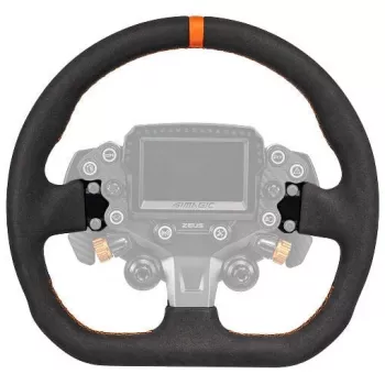 Aro de volante Simagic ZS-320CD Alcantara, 320mm, forma D, 6x70mm PCD, sin buje