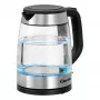 Bartscher 200096 Jarra de cristal Hervidor eléctrico 1,7L 2200W plata