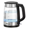 Bartscher 200096 Jarra de cristal Hervidor eléctrico 1,7L 2200W plata