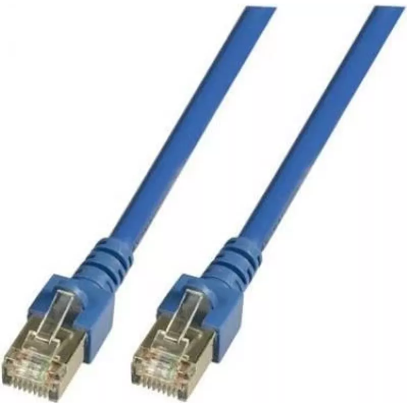 EFB-Elektronik Cable de red Cat.5e SF/UTP, RJ45, CCA, PVC, azul, 1,5 m K5459.1,5