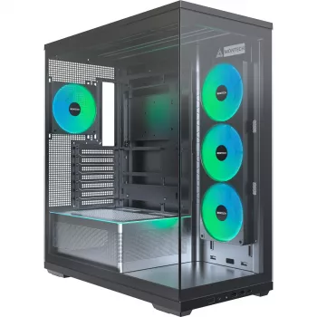 MONTECH TG3 Caja de PC, Tempered Glass x2, negra