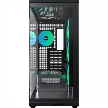 MONTECH TG3 Caja de PC, Tempered Glass x2, negra