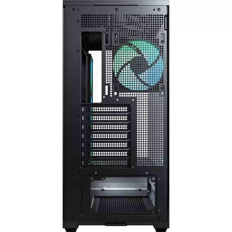 MONTECH TG3 Caja de PC, cristal templado x2, negro