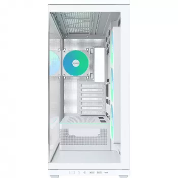 MONTECH TG3 Caja PC, Tempered Glass x2, Blanco