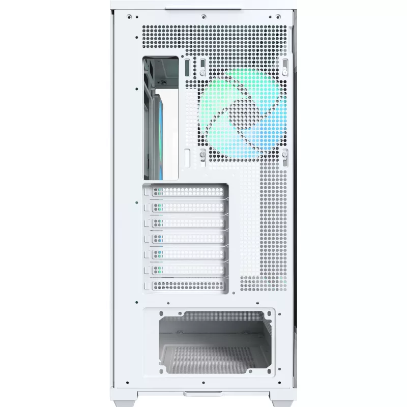 MONTECH TG3 Caja de PC, cristal templado x2, blanco