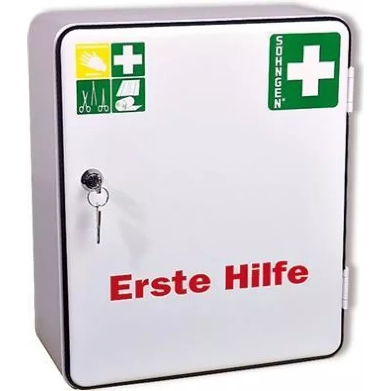Söhngen Botiquín de primeros auxilios 5001001 Blanco Acero Montaje en pared