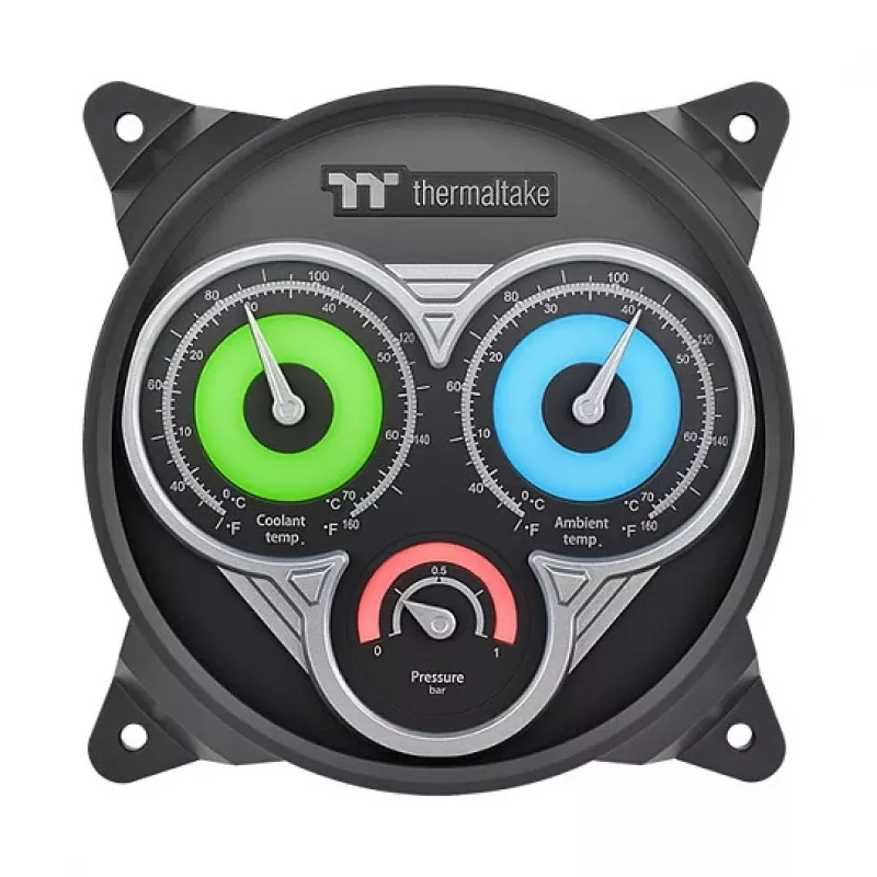 Thermaltake Pacific TF3 Panel de control para sistema de refrigeración líquida Negro