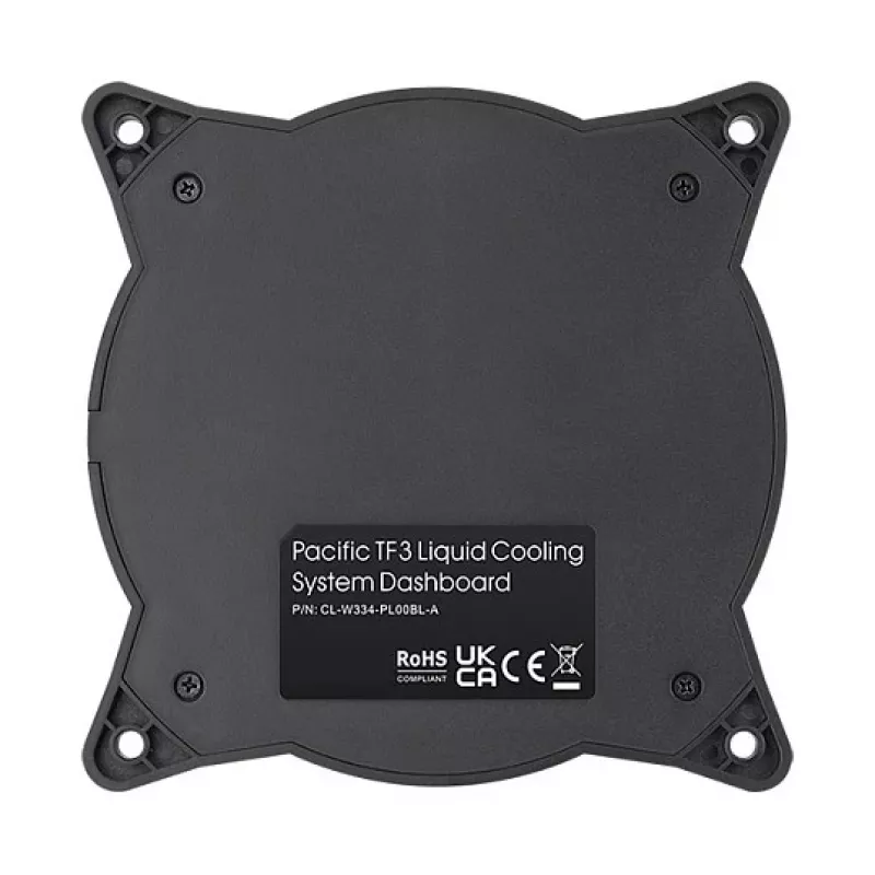 Thermaltake Pacific TF3 Panel de control para sistema de refrigeración líquida Negro
