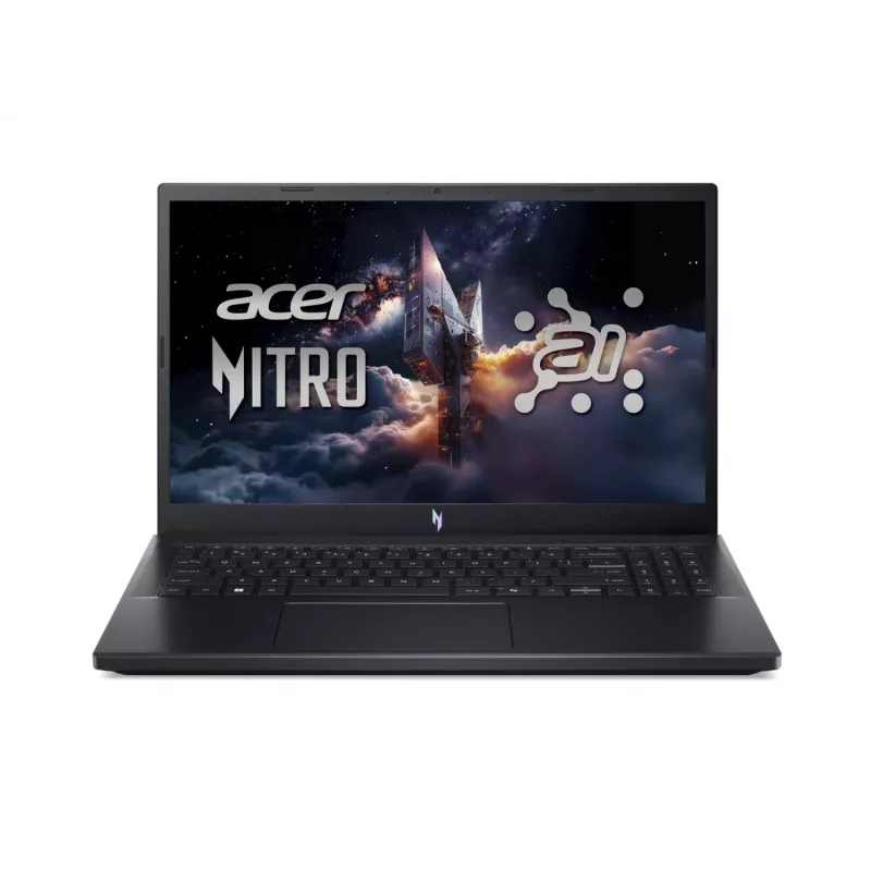 Acer Nitro V 15 portátil gaming - Ryzen 7 7445HS, 16GB DDR5, 2TB+2TB NVMe SSD, 15,6 inch FHD 144Hz, RTX 3050, Windows 11 Home, Obsidian Black