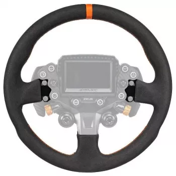 Simagic ZS-330RR aro de volante de Alcantara, 330mm, sin buje