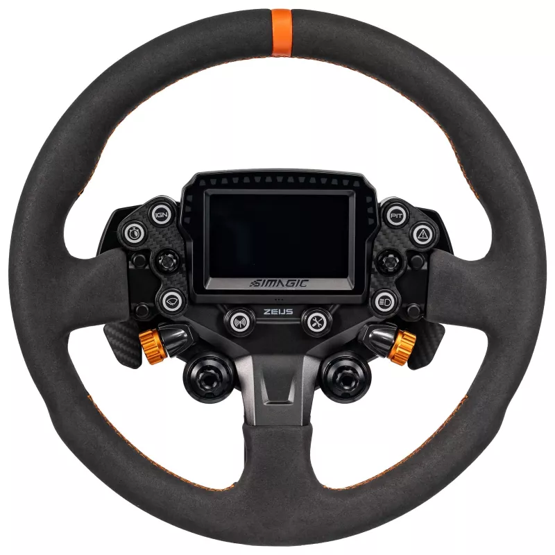 Simagic ZS-330RR aro de volante de Alcantara, 330mm, sin buje