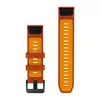 Garmin QuickFit 22 correa para reloj, silicona, Autumn Orange/Spark Orange