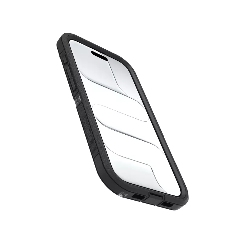 OtterBox Defender Series Pro XT funda trasera para Apple iPhone 15 Pro Max - Dark Side (transparente/negro)