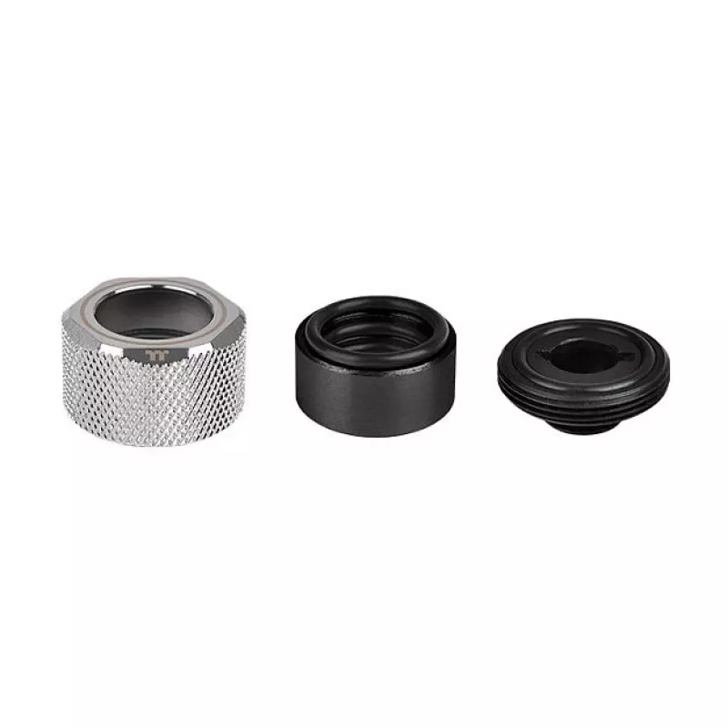 Thermaltake Pacific C-PRO G1/4 Tubo PETG 16mm Diámetro exterior Racer de compresión Cromo