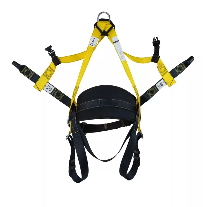 C.K Tools T8009 Arnés anticaídas con cinturón de posicionamiento de trabajo integrado