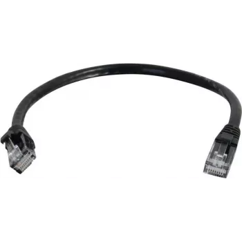 C2G 0,3m Cable de red Cat6 Snagless UTP, Negro 83404
