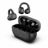 JLab Flex Open Air Clip Auriculares True Wireless, Bluetooth 5.3, 32h de autonomía total, IP55, Negro