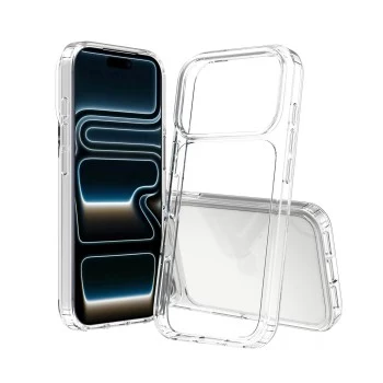 SCREENOR Funda bumper para iPhone 18 Pro / 17 Pro - Transparente