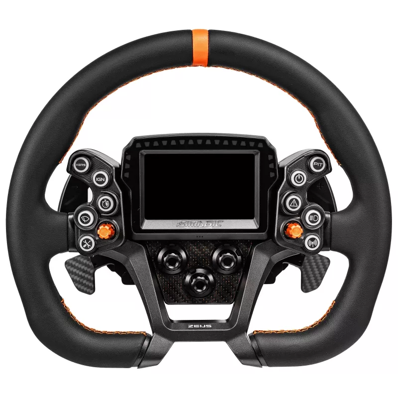 Simagic ZGT-300CD volante sin cubo, cuero (RIM-ZGT-300CD-L)