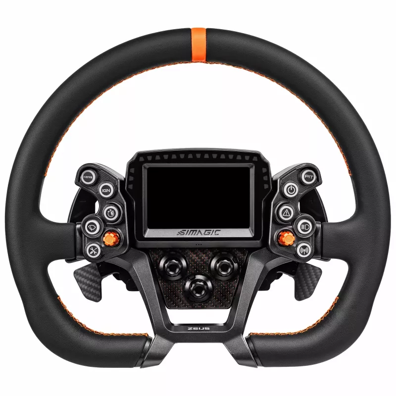Simagic ZGT-320CD Volante de cuero sin buje