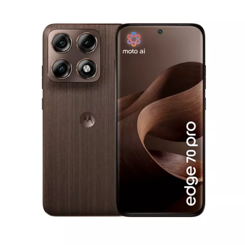 Motorola Moto Edge 70 Pro 8/256GB Pantone Chicory Coffee (Madera)