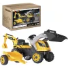 SMOBY Tractor Max vehículo montable de pedales con remolque, Verde, a partir de 3 años