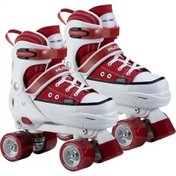 HUDORA patines talla 28-31, patines rojo/blanco, estilo sneaker
