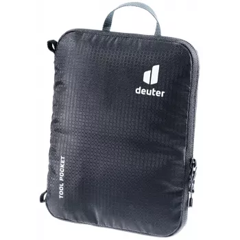 Deuter bolsa de herramientas | organizador de herramientas de poliéster resistente de 8 compartimentos con presilla para cinturón