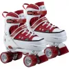 HUDORA patines talla 32-35 rojo/blanco estilo sneaker Quad Skates